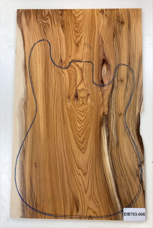 Top Yew, 1-pc. 7mm Unique Piece #006